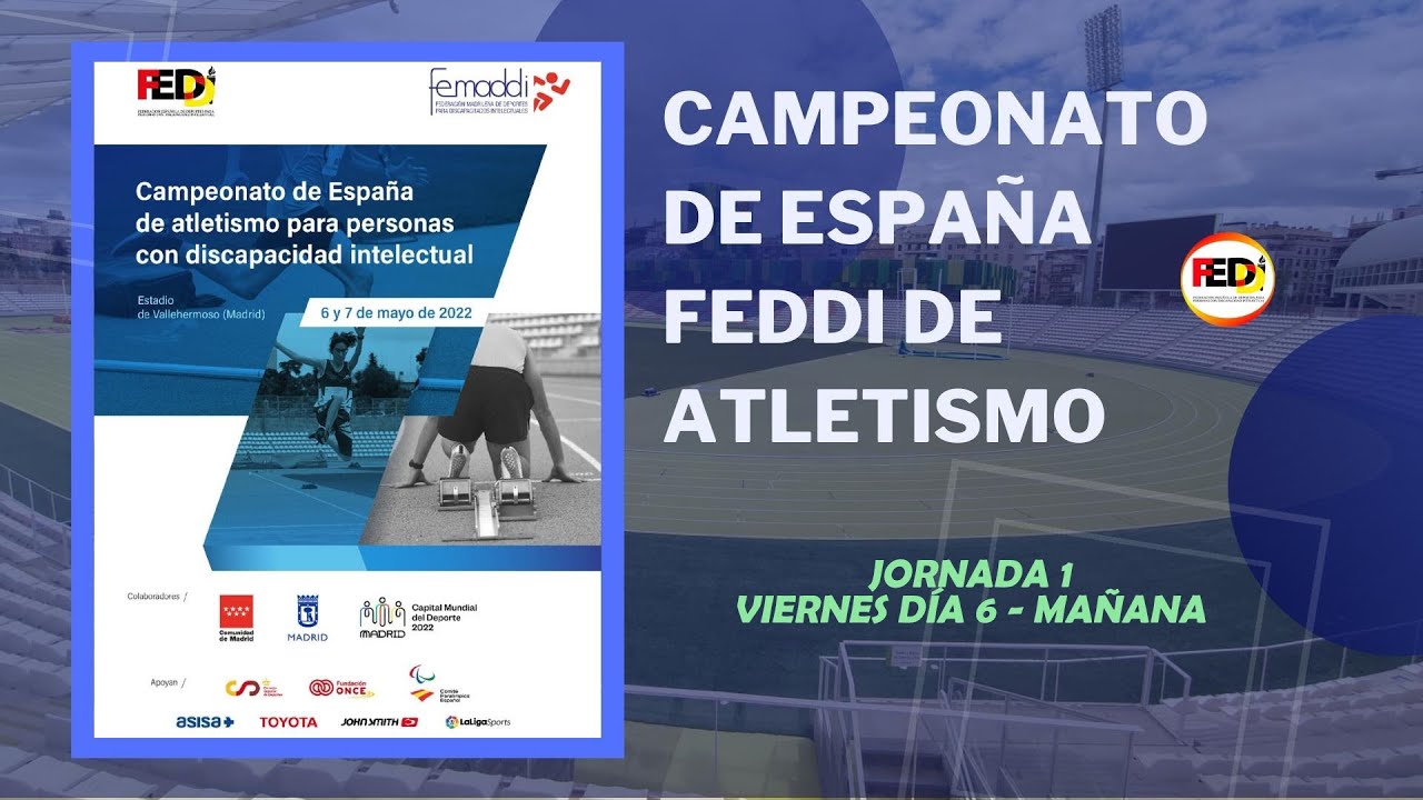 Campeonato de España de Atletismo 2022 en Vallehermoso - Madrid